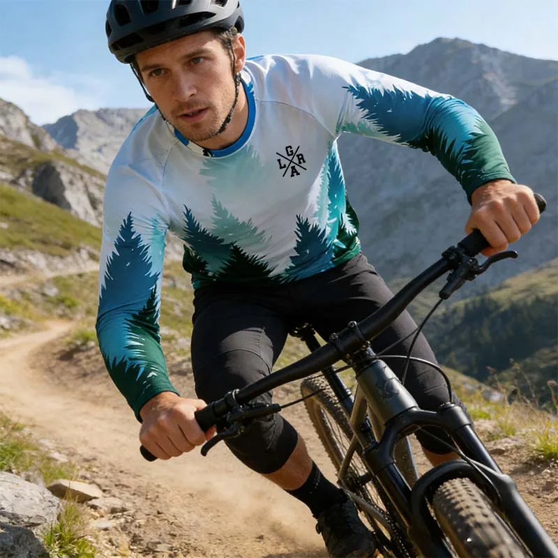 2025 Enduro motocross jerseys loose rider bike mtb shirts off-road racing BMX jersey downhill jerseys bike men's clothing