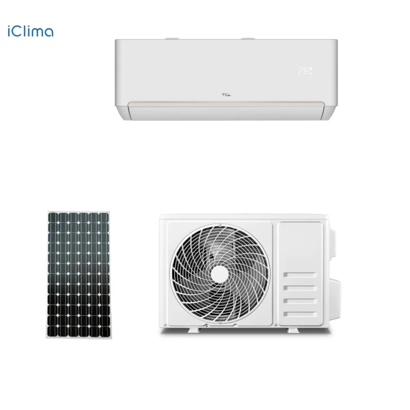 13000 BTU Solar Powered Air Conditioner Inverter Energy Home System DC Off Grid Solar Air Conditioner Split for Home