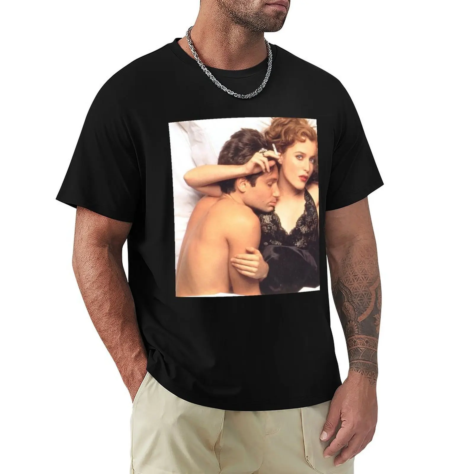 Scully and Mulder T-Shirt Thanksgiving Casual Tee