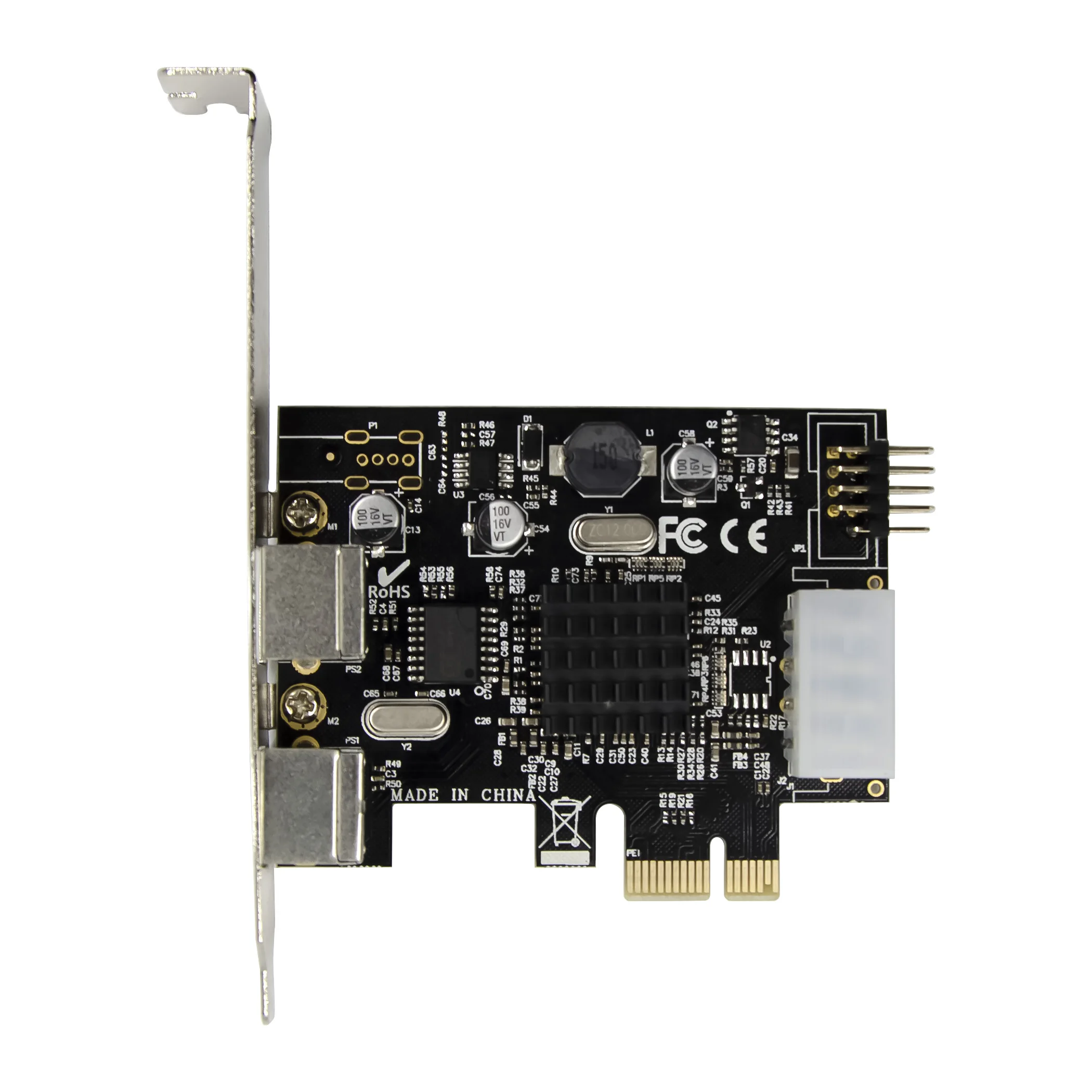 Sunweit ST630 MCS9990 PS2-uitbreidingskaart met dubbele poorten