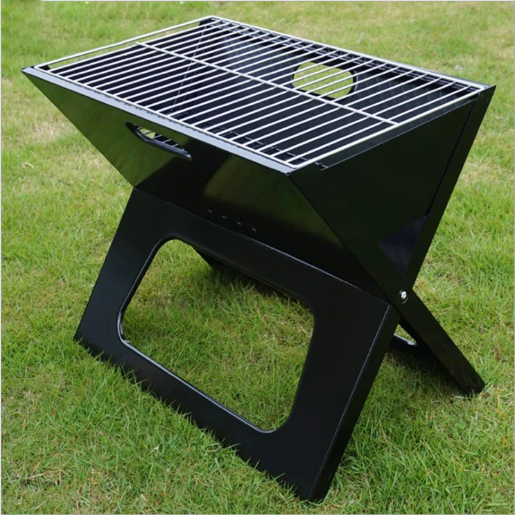 China Manufactory Portable Small Folding Stainless Steel Bbq Charcoal Bbq Grill