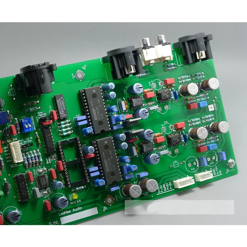 LeeHee PCM63 XA1 supports dual digital filter hifi fever DAC decoder complete kit, frequency response: 10Hz-22kHz +/-0.5dB