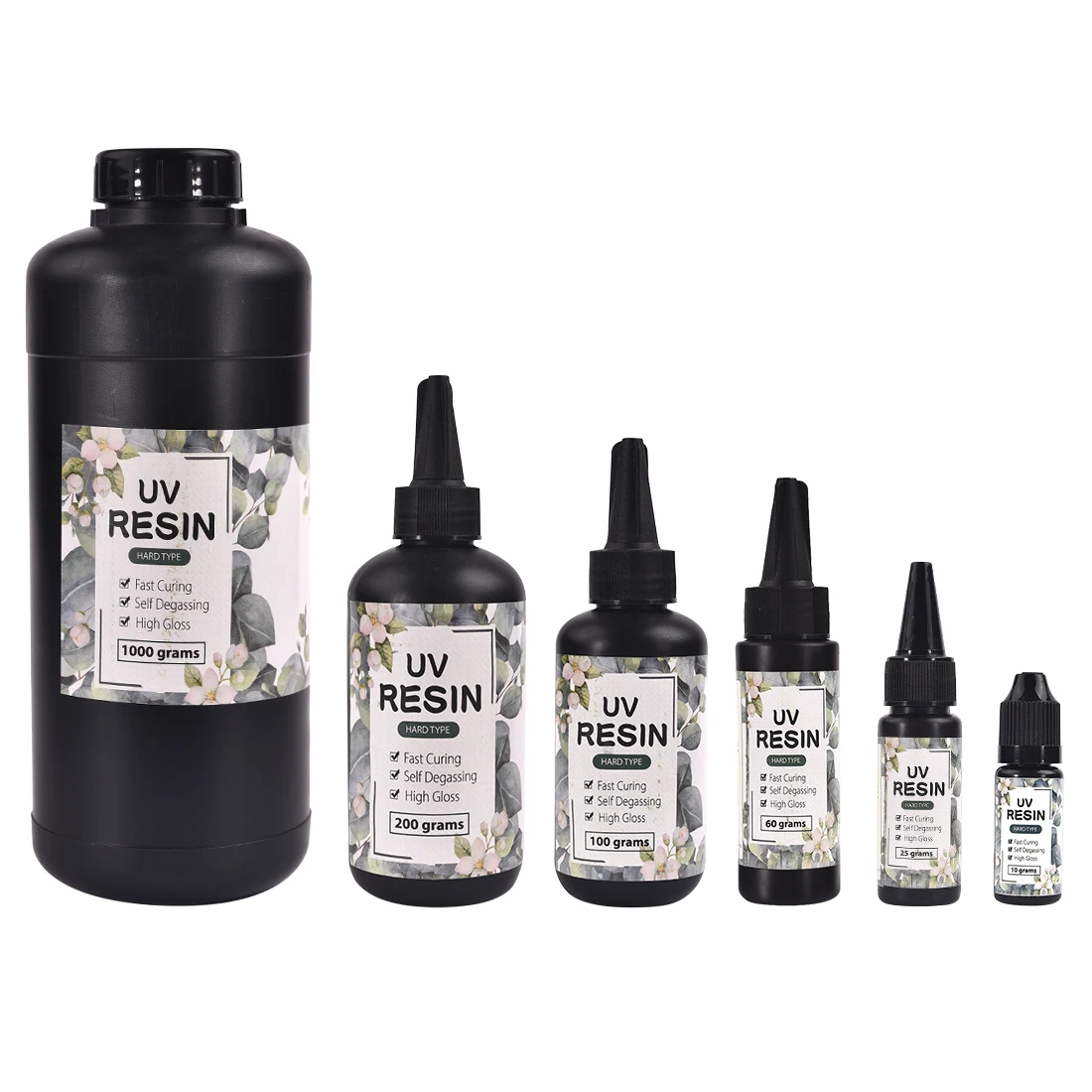 

UV Resin Glue High Transparency High Hardness Quick Drying UV Epoxy Glue Adhesive 10-1000g DIY Jewelry Making UV Resin