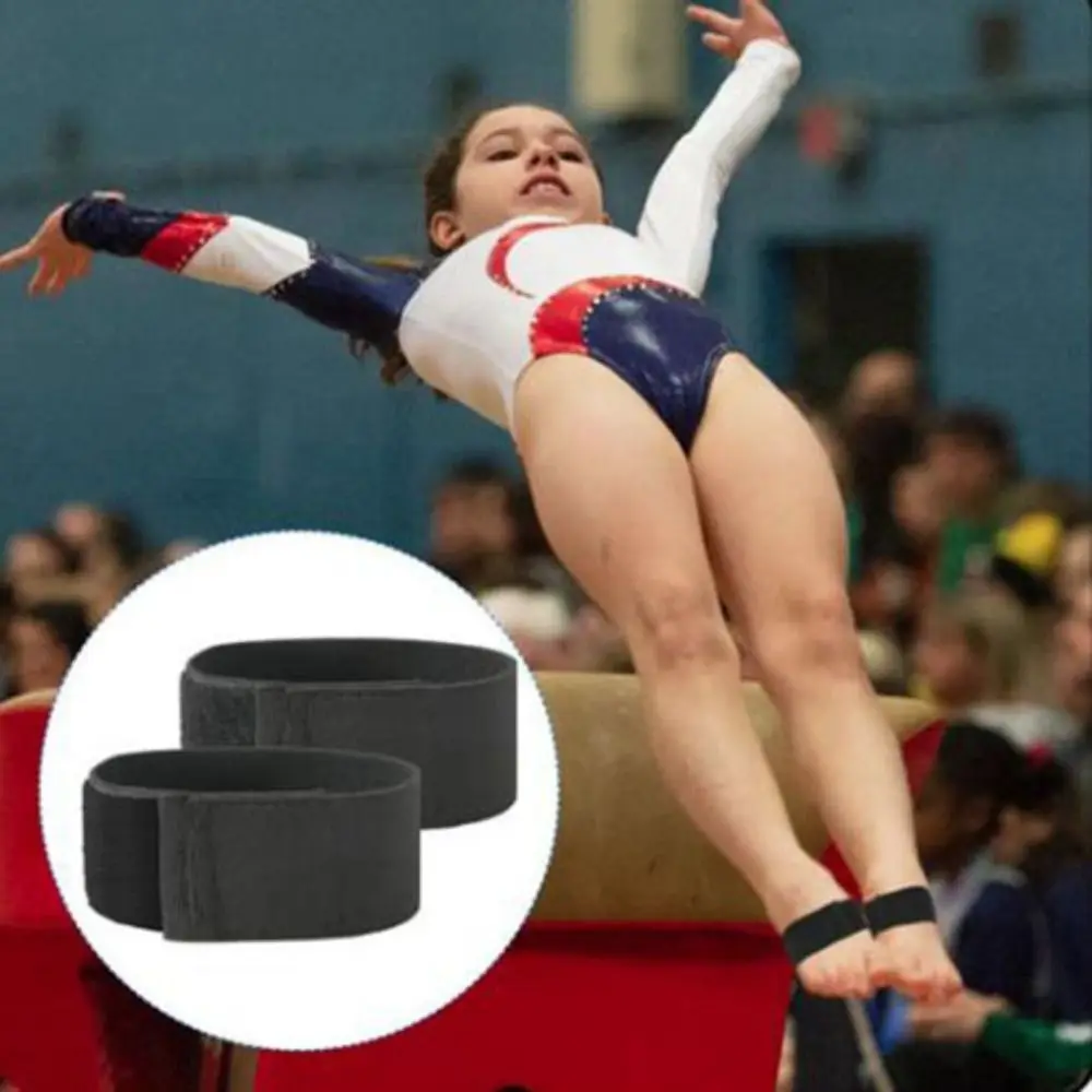 

Elastic Gymnastics Sticky Toes Sticky Feet Together Adjustable Gymnastics Tumbling Trainer Lightweight Ankle Straps