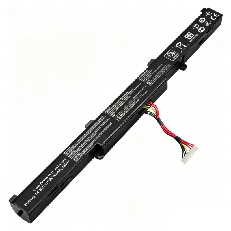 New A41-X550E 14.8V 32Wh 2200mAh Rechargeable Battery for ASUS X450 VM590Z K450J X450J X751L VM580D High Quality Laptop Battery