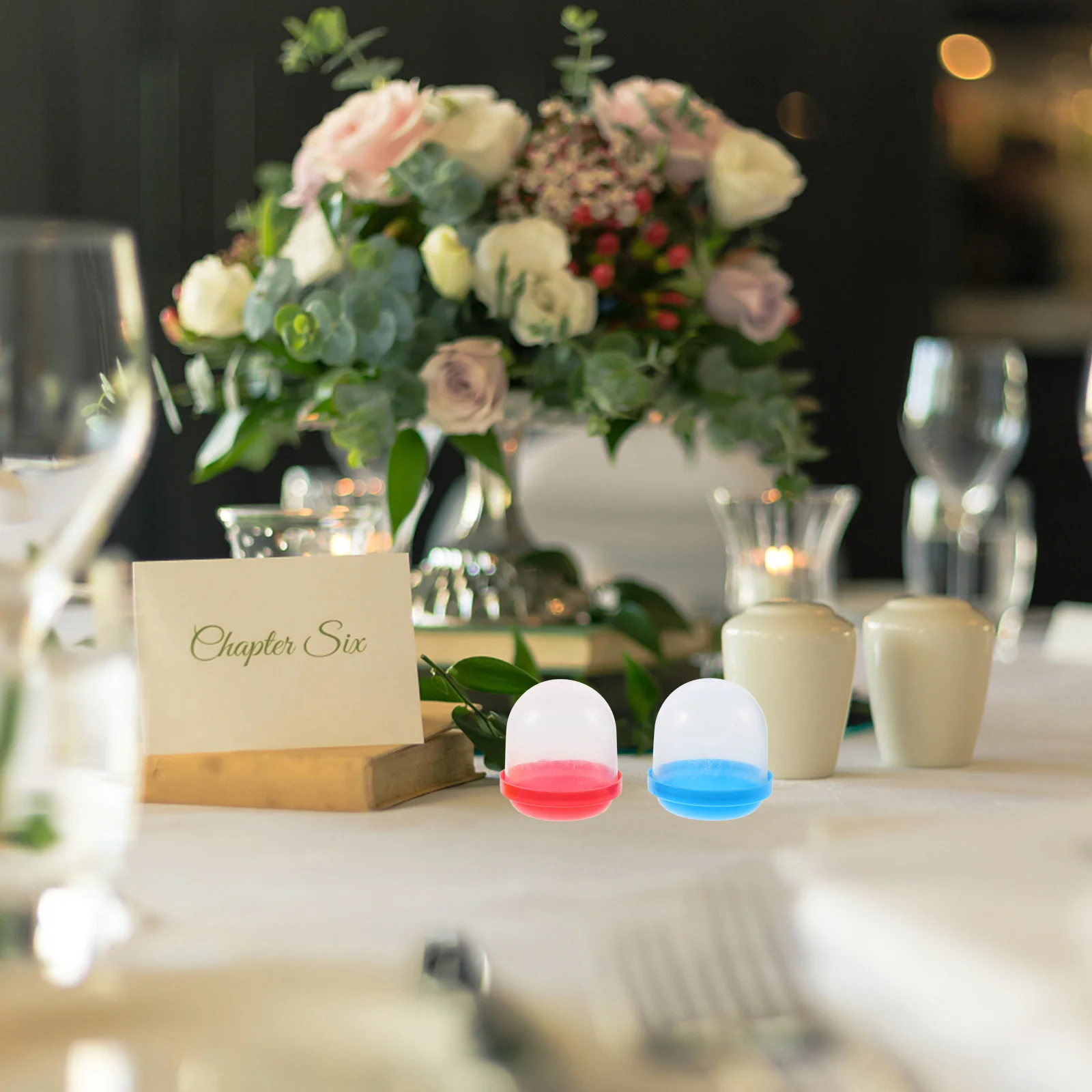 50 Pcs Shell Empty For Party Gift Packing Vending Machine Capsules Bulk Plastic Decor Toy Fillable Gum Balls