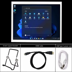 9.7 Inch 4:3 Multipurpose 2K IPS General-Purpose Portable LCD Display Screen frame Computer Auxiliary Screen Sub Screen Monitor