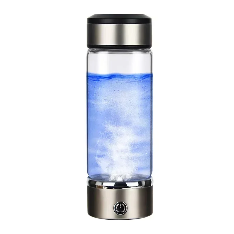 Hydrogen Water Bottle, Hydrogen Glasses Alkaline 3 Minute Water Purifier for Home, Office, Travelling, Daily Drinking, Gifts