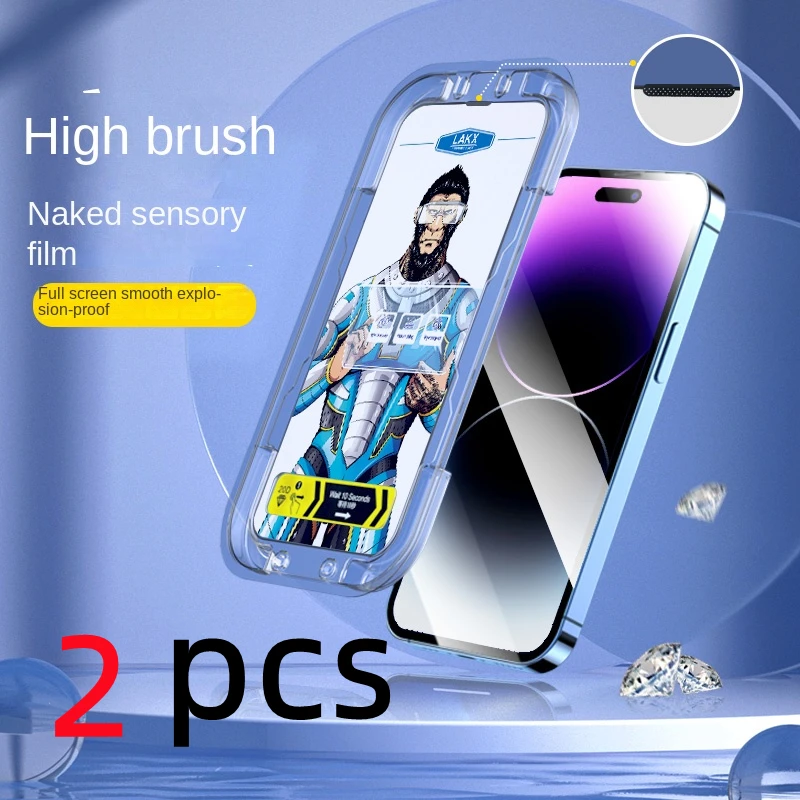 

Закаленное стекло для iPhone 14 Pro Max 13 XR XSMAX, защита экрана с полным покрытием, легкая установка