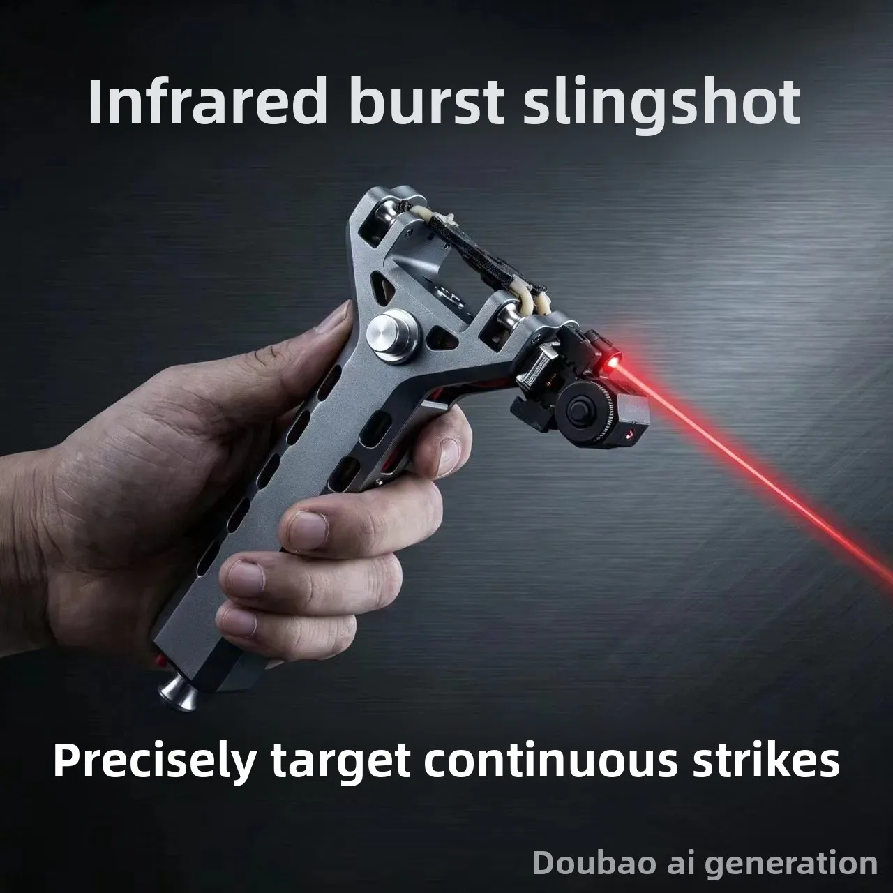 Automatic Slingshot Mechanic AUTO LOADING Continuous Adult Specific Powerful Competitive High-precision 3D PLASTIC Rapid Fire