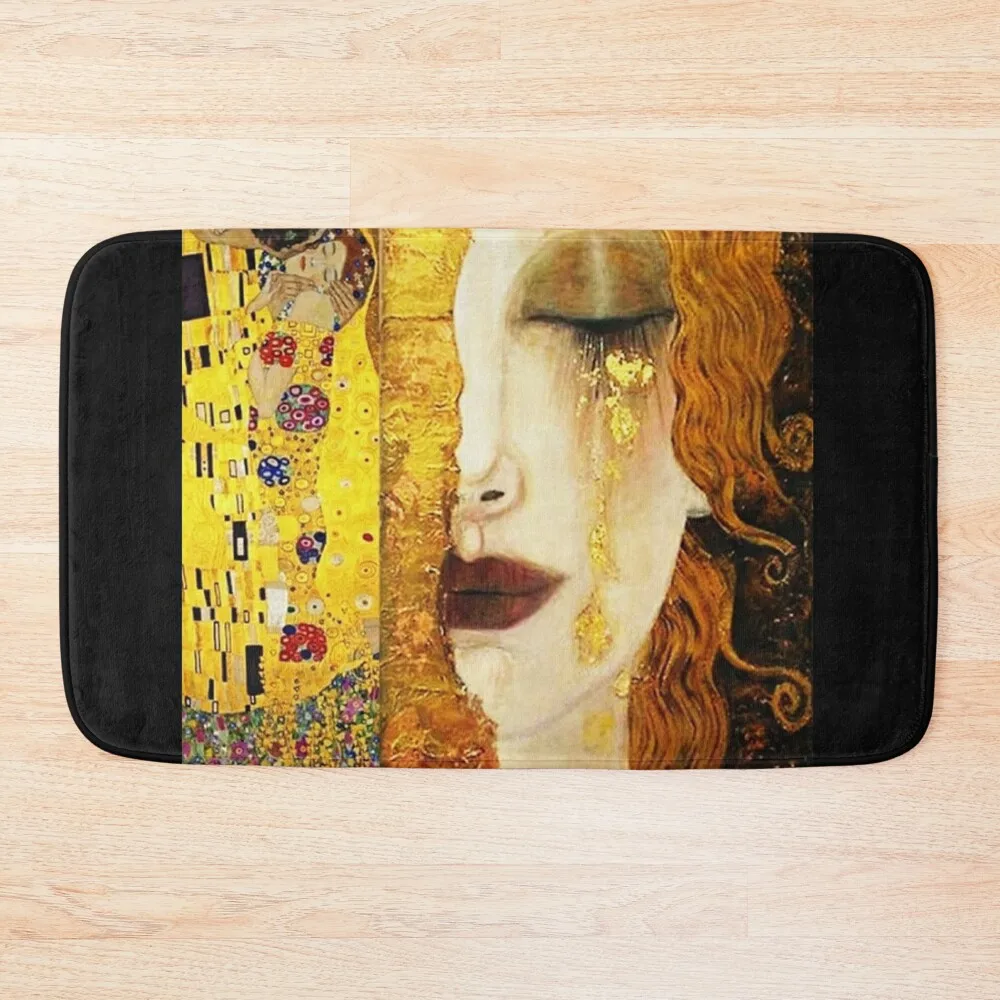 

Gustav Klimt Bath Mat Bathroom Accessories Sets Luxury Set Ofs In The Bathroom Slip-Resistant Mat