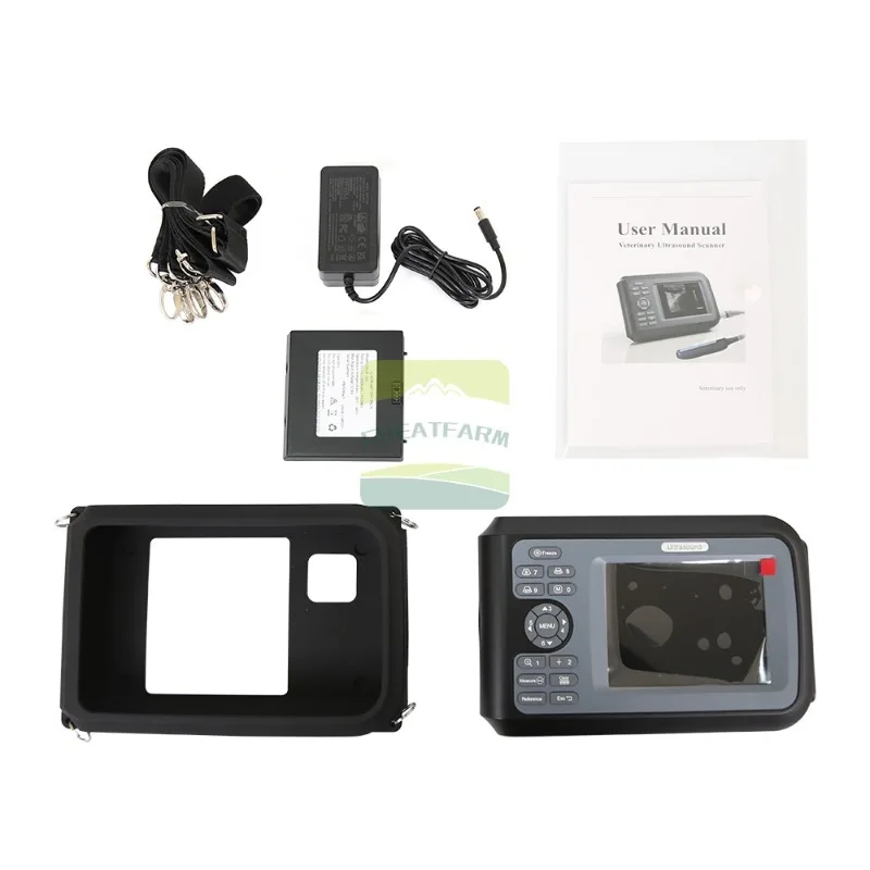 2026 Farm Use Portable V8 Veterinary Ultrasound Scanner Lightweight Pregnancy Diagnosis for Livestock