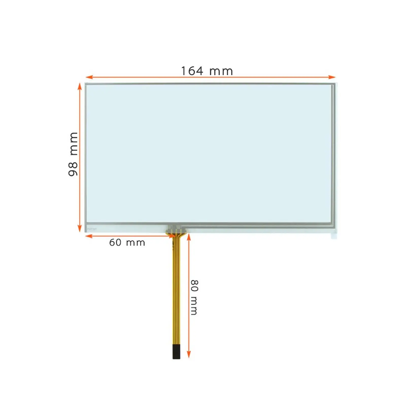 Resistive Touch Screen Panel 7inch Professional for Car DVD High Performance