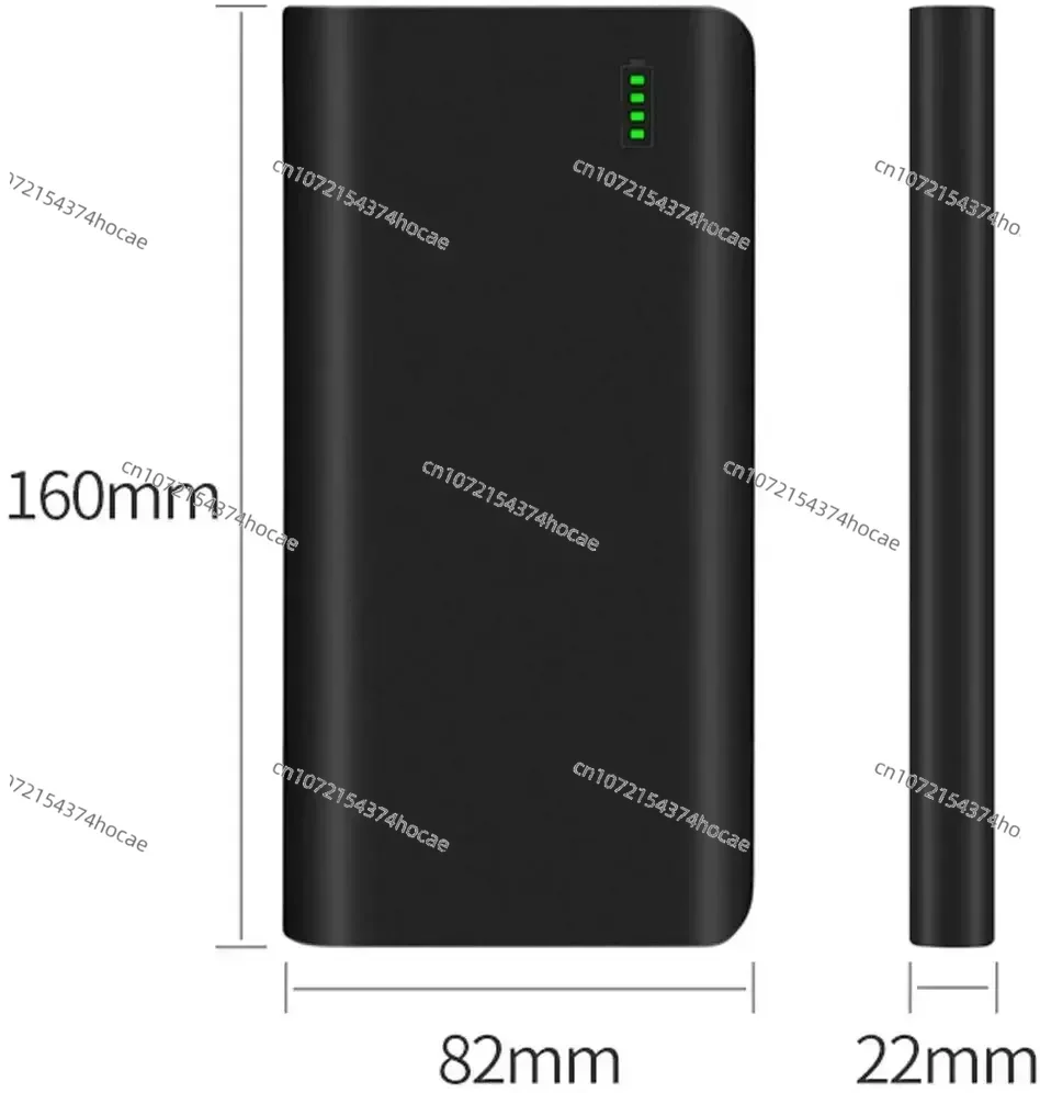 NB7102 DC USB-C 3.7V 17500mAh 64.75Wh 18650 Li Ion Rechargeable Battery TalentCell Lithium Ion Battery Pack