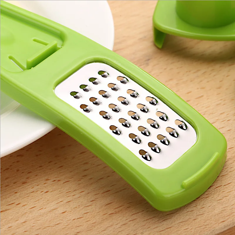 Garlic Crusher Press Multi Functional Manual Ginger Garlic Grinding Grater Cutter Garlic Peeler Kitchen Tools Accessories Gadget