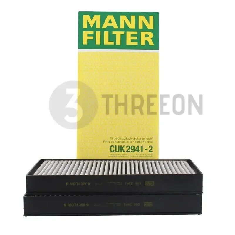 

MANN FILTER CU2941-2/CUK2941-2/FP2941-2 Cabin Filter For BMW X5(E70 F15) X6(E71 F16 F86) 64316945585 64116945593