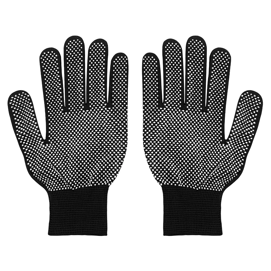 Safety Work Gloves Nylon PVC Non-Slip Palm Light Breathable Wear-Resistant Construction Good Grip Protective Workshop