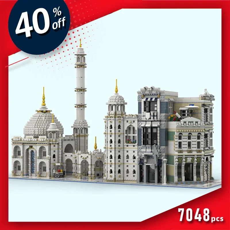 

Taj Mahal architecture building bricks Modular Buildings Atl-Build Corner expert brick building sets Mosque