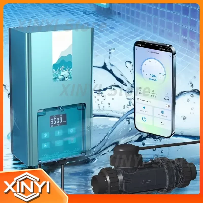 Sodium Hypochlorite Generator for Swimming Pool Salt Chlorine Machine Split Type Large Capacity Remote Control Chlorine