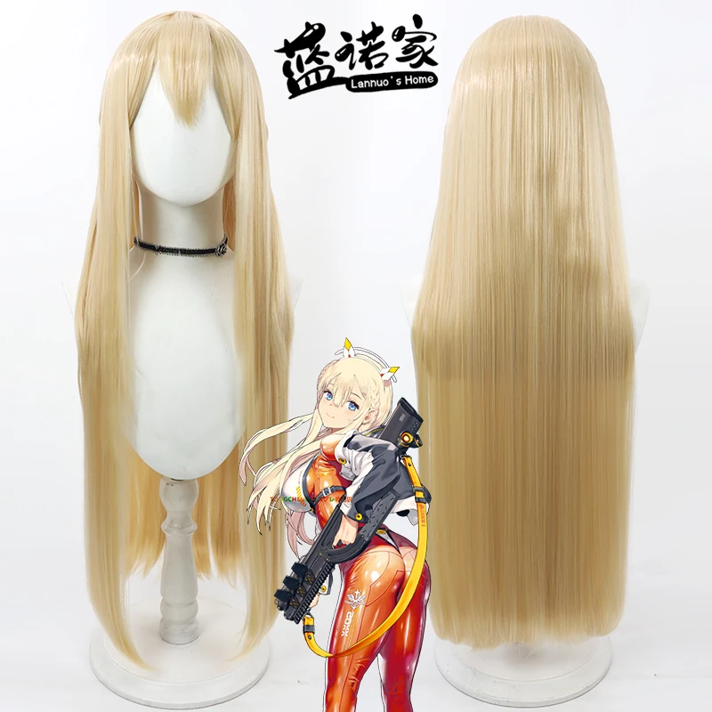 

Game Goddess of Victory: Nikke Tove Cos Cosplay Wig Halloween Carnival Party Props Synthetic Hair Heat Resistant Fiber +Wig Cap