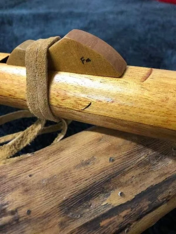 

Walnut Indian flute, authentic Native American flute