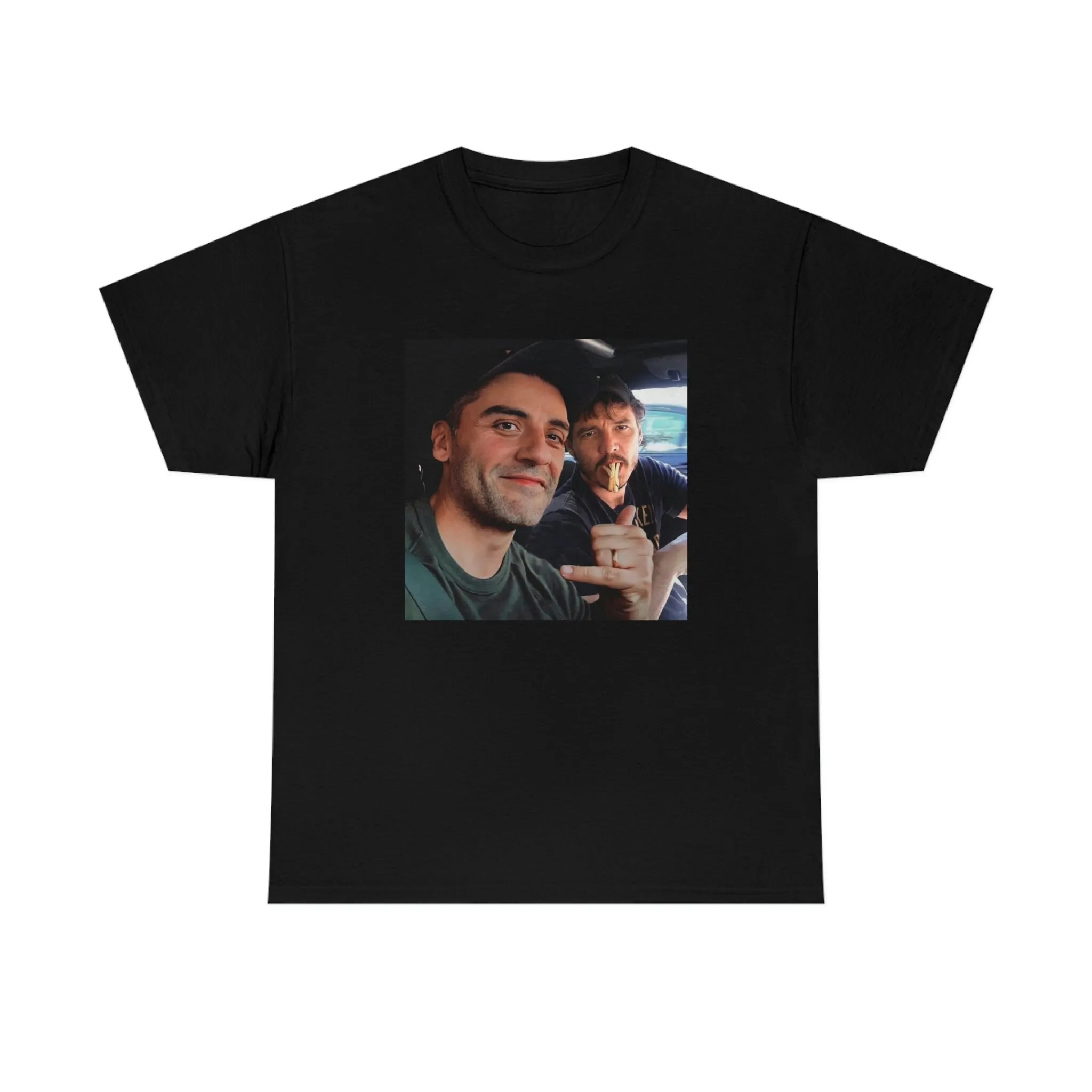 Funny Edit Photo Oscar Isaac Pedro Pascal T-shirt