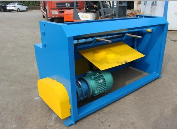 Manual sheet metal shearing small machinery for cutting steel plates Electric shearing machine