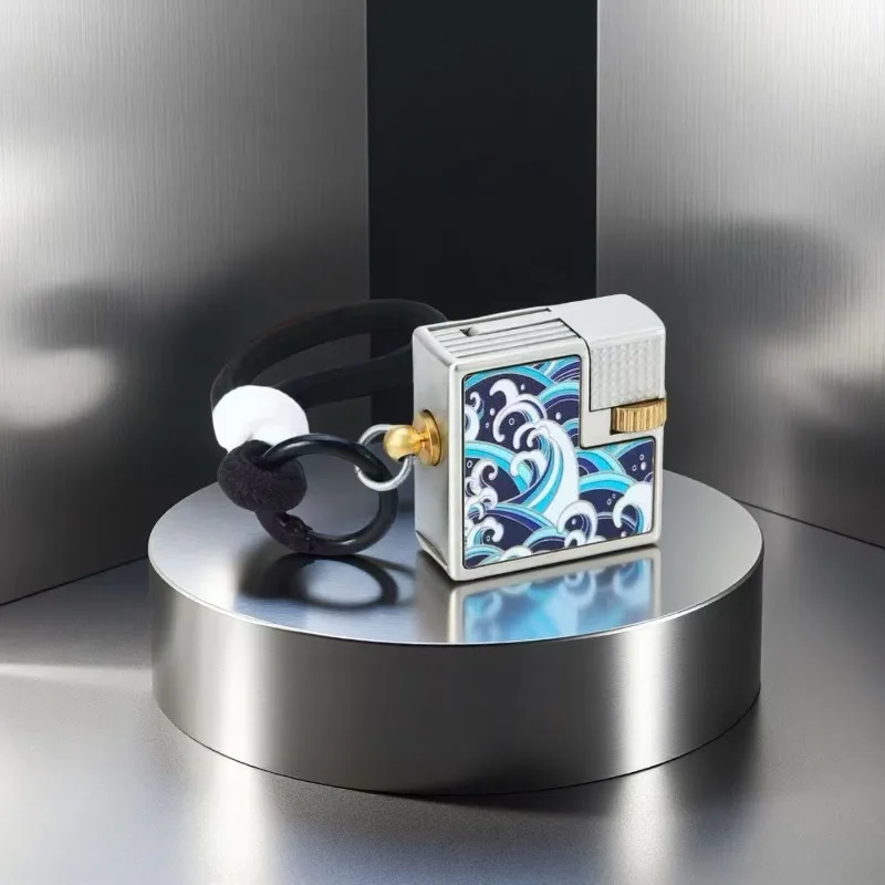 2026 New CHIEF Creative Personalized Small Square Brick Kerosiene Lighter Is The First Choice for Boyfriend Gifts