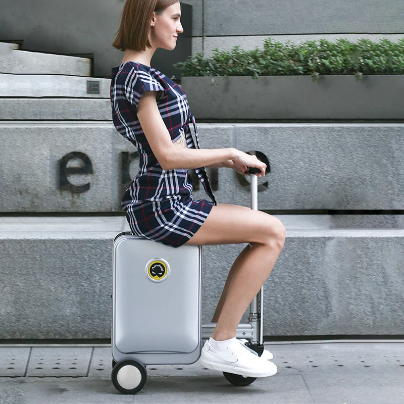 

Airwheel SE3S выдвижной 20-дюймовый Электрический чемодан велосипедный дорожный бордный Интеллектуальный чемодан