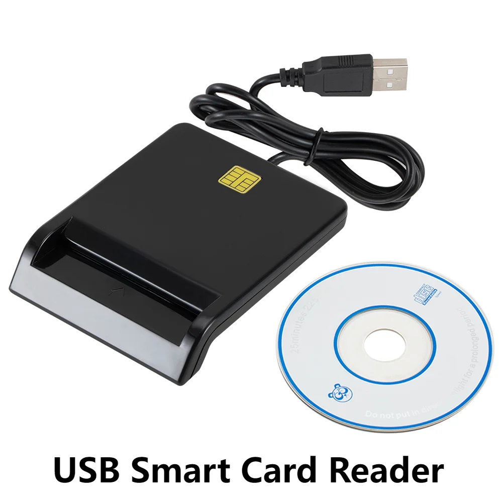 UTHAI X02 USB SIM Smart Card Reader For Bank Card IC/ID EMV SD TF MMC Cardreaders USB-CCID ISO 7816 for Windows 7 8 10 Linux OS
