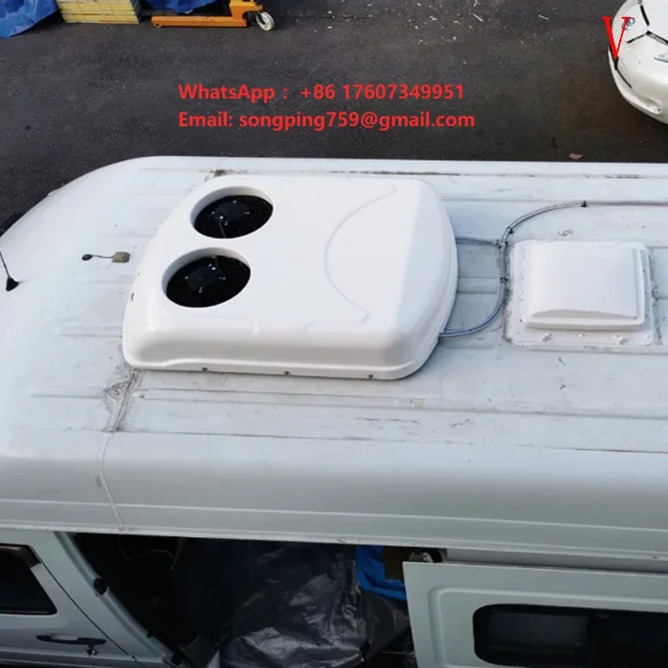 New Factory Hot Selling Roof Top Car Air Conditioner DC12V/24V 4000W Cooling Capacity Heating Function for Tractors Vans Trucks