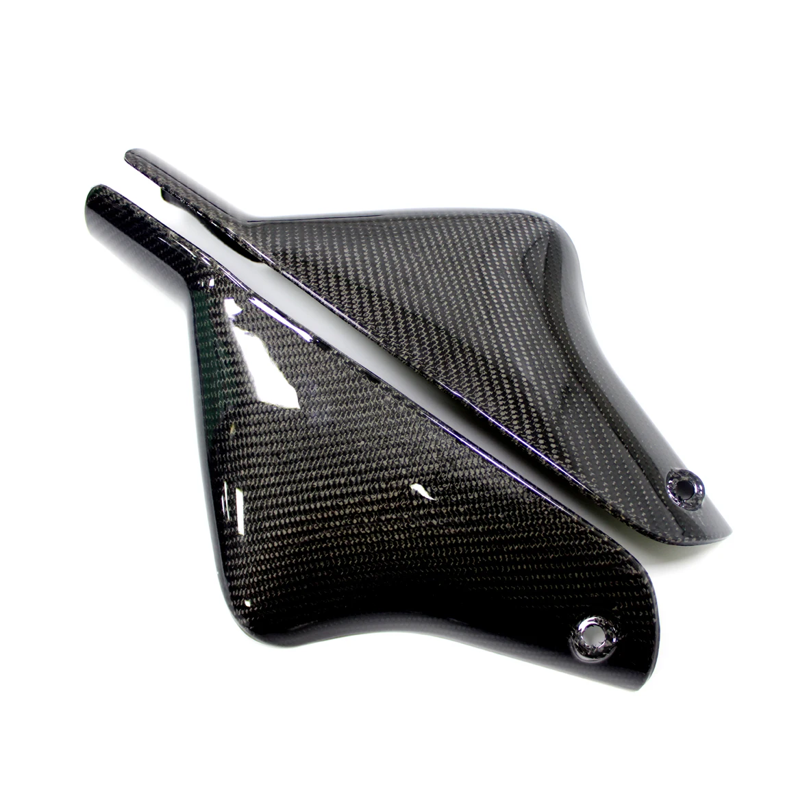 100% Carbon Fiber Front Fender Left Right Side Trim Cover Panels Fairing For Kawasaki Ninja ZX6R 2000 2001 2002 ZX-6R ZX636