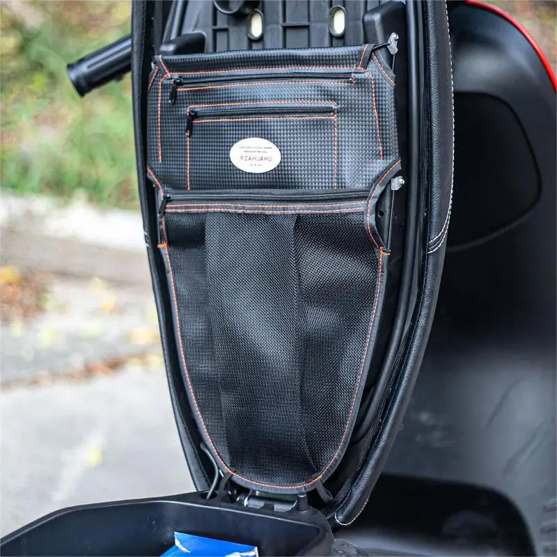 Auto-Sitz-Organizer mit Reißverschlusstaschen, Große Kapazität, Ideal für Tägliche Fahrten und Roadtrips – Detail 8