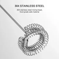 Déterminer le centre commercial aste USB-Mini mousseur à lait électrique à 3 vitesses, fouet et aide à la cuisson, accessoires de rêve multifonctionnels 4