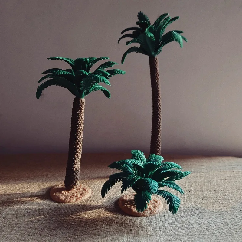 

Emulation Miniature Coconut Tree Micro Scenery Sand Table Teaching Aids Shooting Models Props Decoration Ornaments