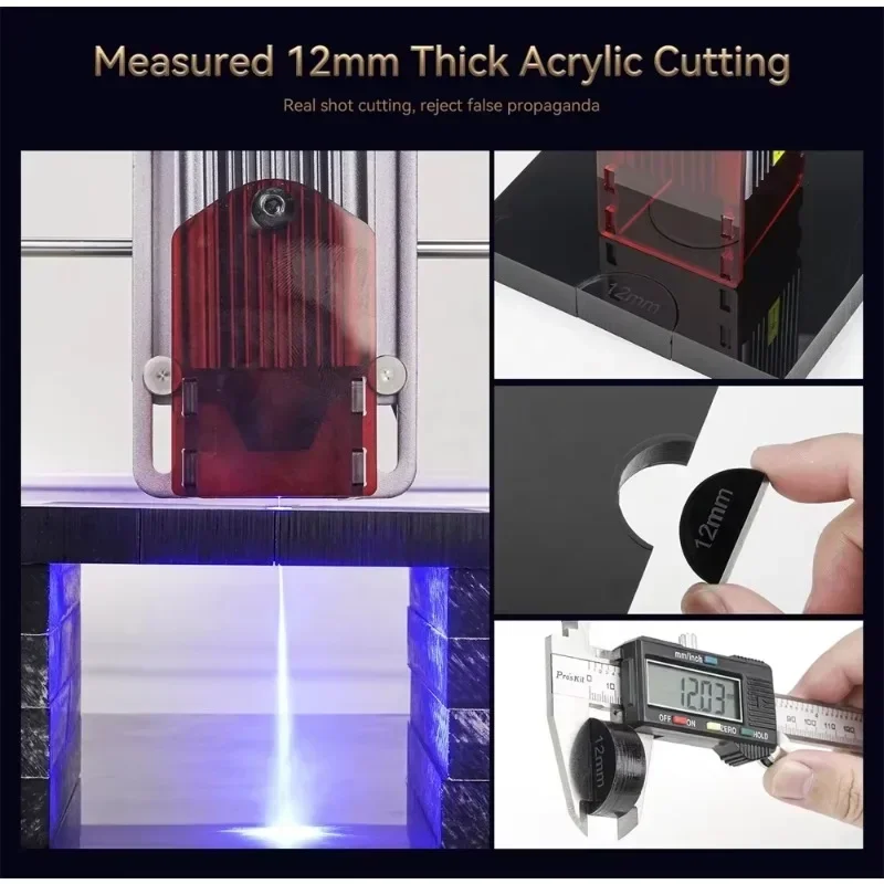 ATOMSTACK A5 PRO 40W CNC Desktop Portable Photo Wood Cutter Stainless Steel Glass Bottle  Engraving Machine For Cup