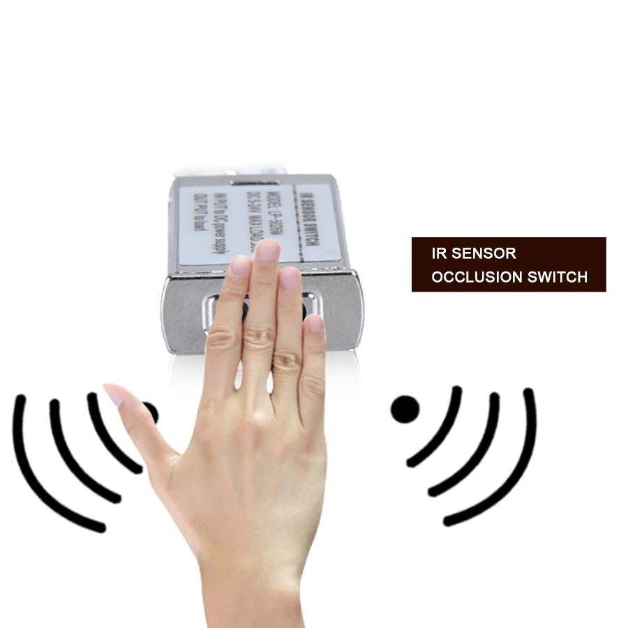 

12V/24V IR Proximity Sensor Switch Detector Infrared Door Control Light Switch 5A 50W Auto ON/OFF Interrupteur For LED Light DIY