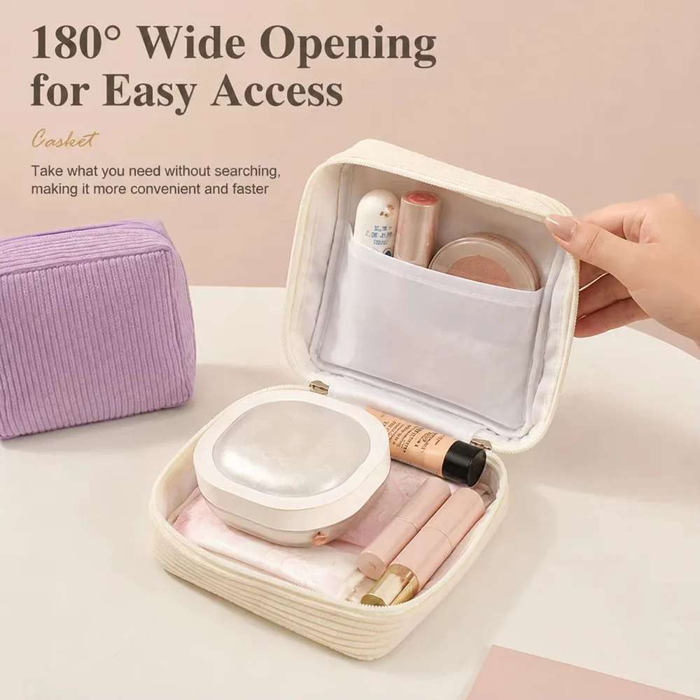 Large Capacity Sanitary Pads Bag Cosmetics Lipstick Storage Bag Underwear Sock Bag Multipurpose Mini Data Cable Organizer Travel view 3