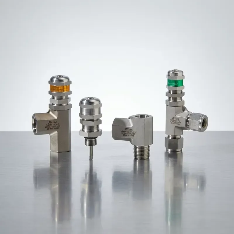 Adjustable High Pressure Safety Relief Valve 316 Stainless Steel 50-6000psig for Liquid & NPT/BSPT/ISO End Connections