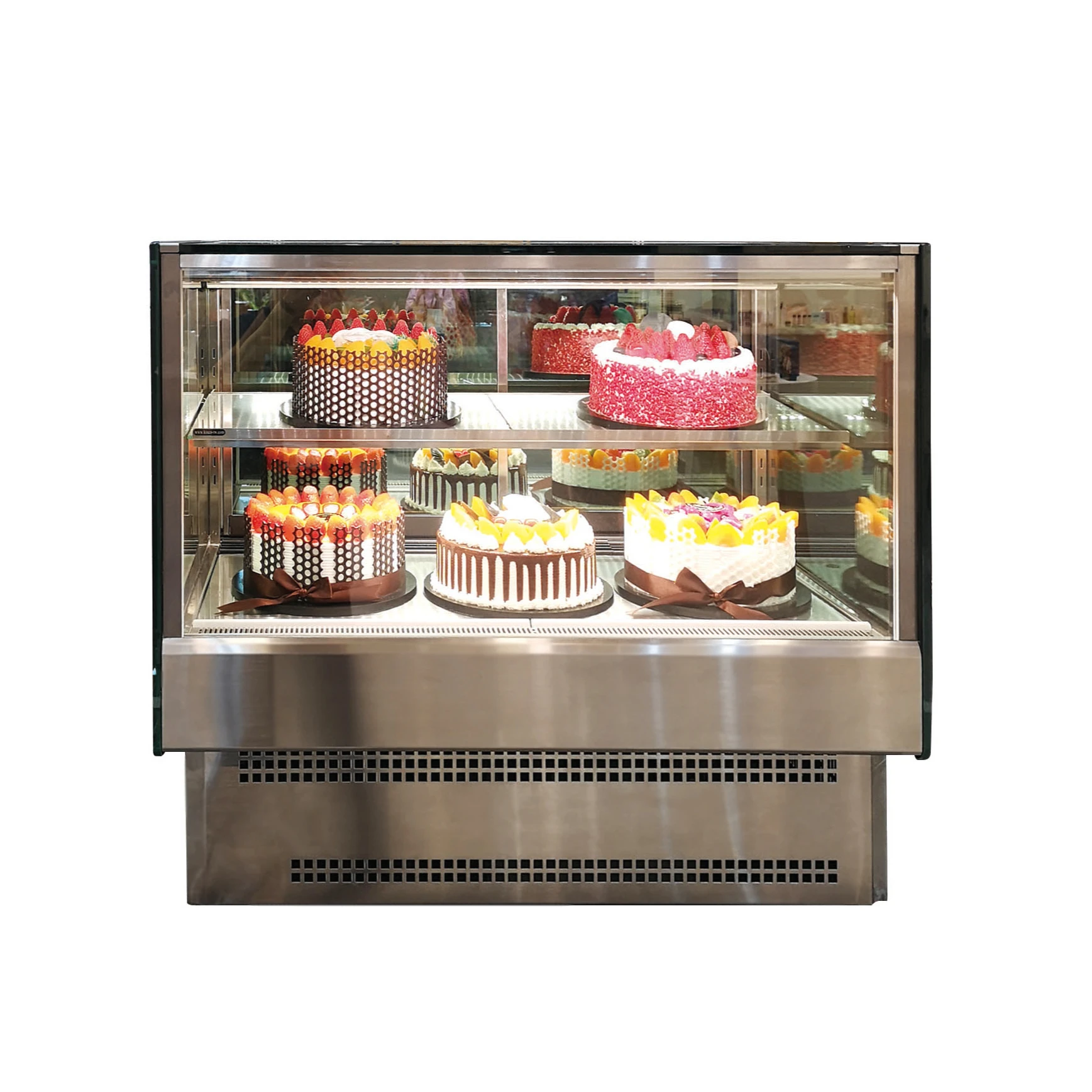 Cake display cabinet refrigerator/heating cabinet mini under counter refrigerator DT-70L