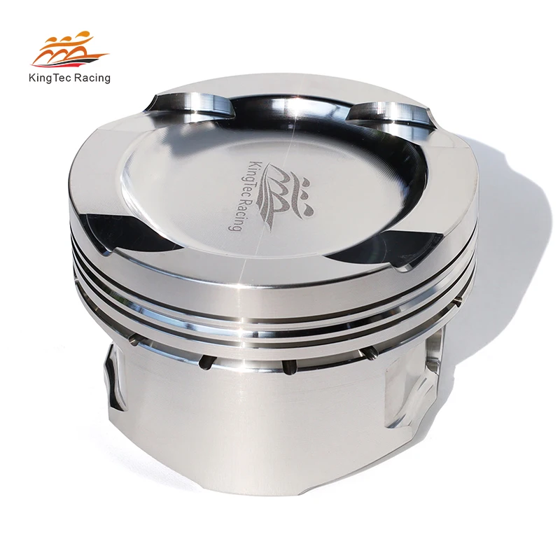 n54 pistons forged aluminum Kingtec 84mm 84.5mm n54b30 forged piston with pins ring clips for bmw 2006-2010 E90/E91/E92/E93 335i view 6