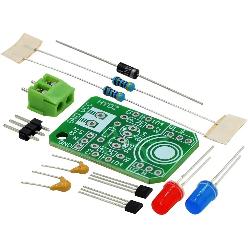 Hall sensor de indução magnética pólo detector norte e sul pólo módulo detecção peças diy