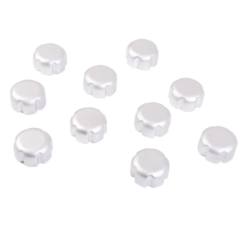 

Suetlcoity For Hummer H2 2003-2009 Aluminum Alloy Silver Car Roof Rack Knobs Screw Cover Trim Sticker Car Accessories
