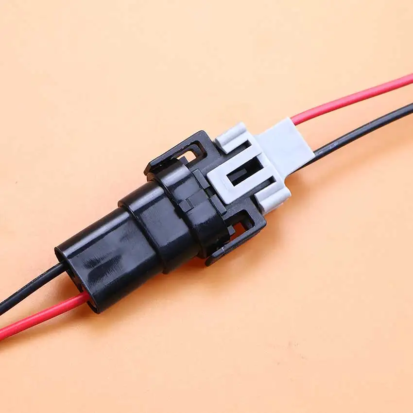 H8 H9 H11 Male Female Socket Connector Car Foglight Head Light Bulb Lamp Plug Adapter DIY Cable Wiring Harness image 3