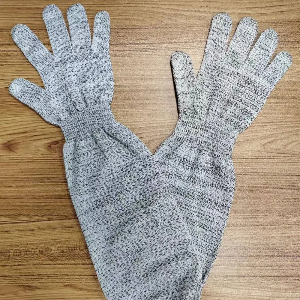 

Удлиненные рукава, устойчивые к порезам, противопрокольные рабочие перчатки, приятные для кожи, дышащие защитные перчатки для садоводства