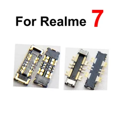 For Realme 7 RMX2155 4G Inner FPC Battery Holder Clip Connector On Motherboard Mainboard On Flex Cable Contact Parts