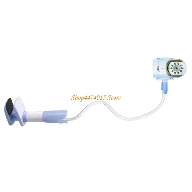 K1AA 베이비 모니터 홀더 유연한 베이비 카메라 브래킷 드릴링 침대 크래들로드 없음