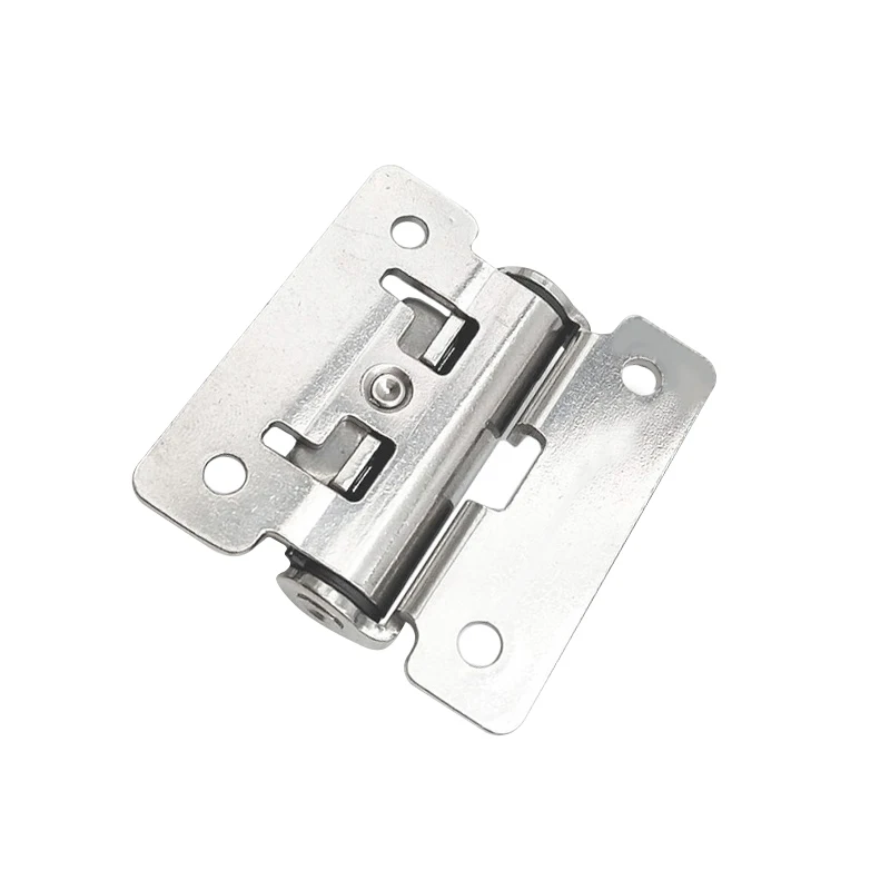 2 قطعة 304 عزم الدوران التخميد الصناعية إخفاء المفصلي 90 درجة لا الحفر ثقب خزانة مفصلات الأبواب لينة إغلاق الأثاث الأجهزة