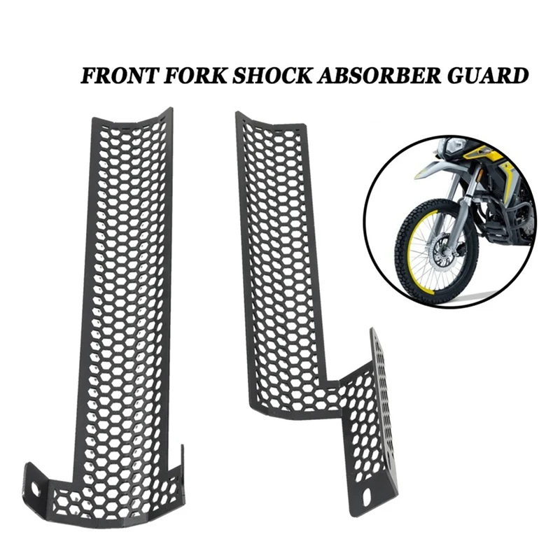 Motorcycle Front Shock Absorber Fork Cover Protector For Loncin VOGE 300 RALLY 300 300RALLY 300GY 2023 2024 Accessories