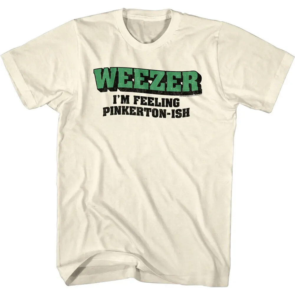 Camiseta de Weezer I'M Feeling para hombre, camisa de Pinkertonish, ríos, Cuomo, Rock alternativo